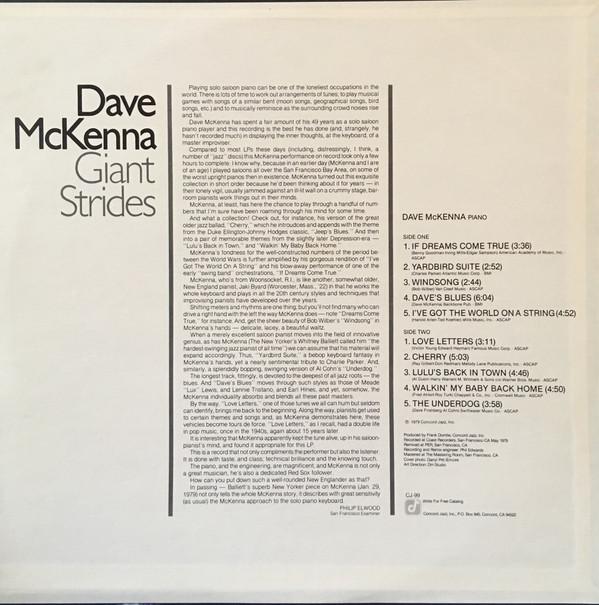 Dave McKenna-1
