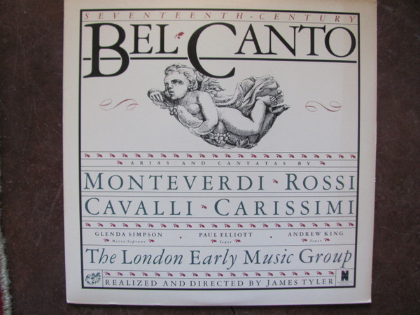 Claudio Monteverdi / Luigi Rossi / Francesco Cavalli / Giacomo Carissimi / The London Early Music Group, James Tyler-0