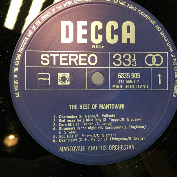 Mantovani And His Orchestra-1