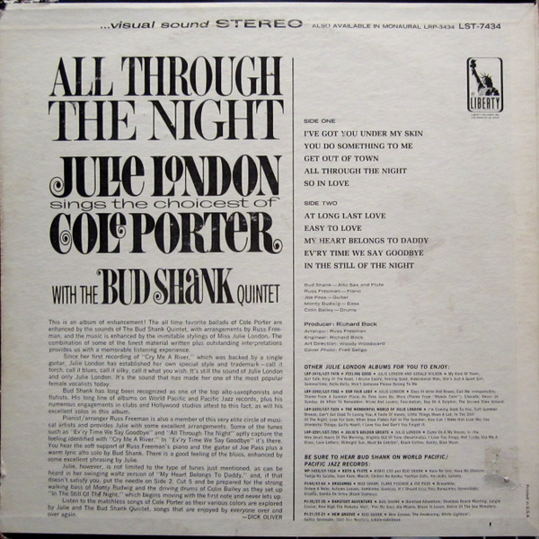 Julie London With The Bud Shank Quintet-1