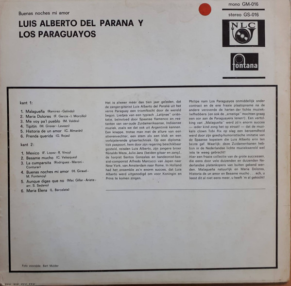 Luis Alberto del Parana y Los Paraguayos-1