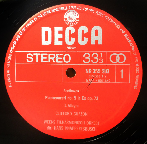 Clifford Curzon, Ludwig van Beethoven, Wiener Philharmoniker ∙ Hans Knappertsbusch-1