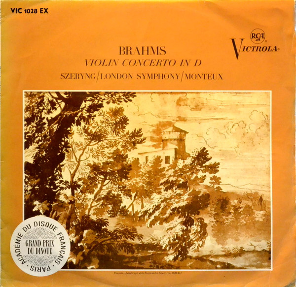 Johannes Brahms - Henryk Szeryng, London Symphony Orchestra, Pierre Monteux-0