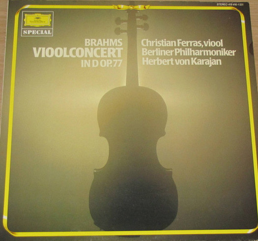 Johannes Brahms - Christian Ferras, Berliner Philharmoniker, Herbert Von Karajan-0