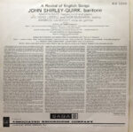 John Shirley-Quirk / Henry Purcell, George Butterworth, Pelham Humfrey & Ernest John Moeran With Martin Isepp, Nona Liddell, Ivor McMahon, Ambrose Gauntlett-1